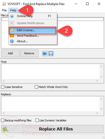 VovSoft Find And Replace
